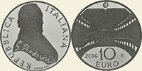 Europasternmünze Silber Italien 2012